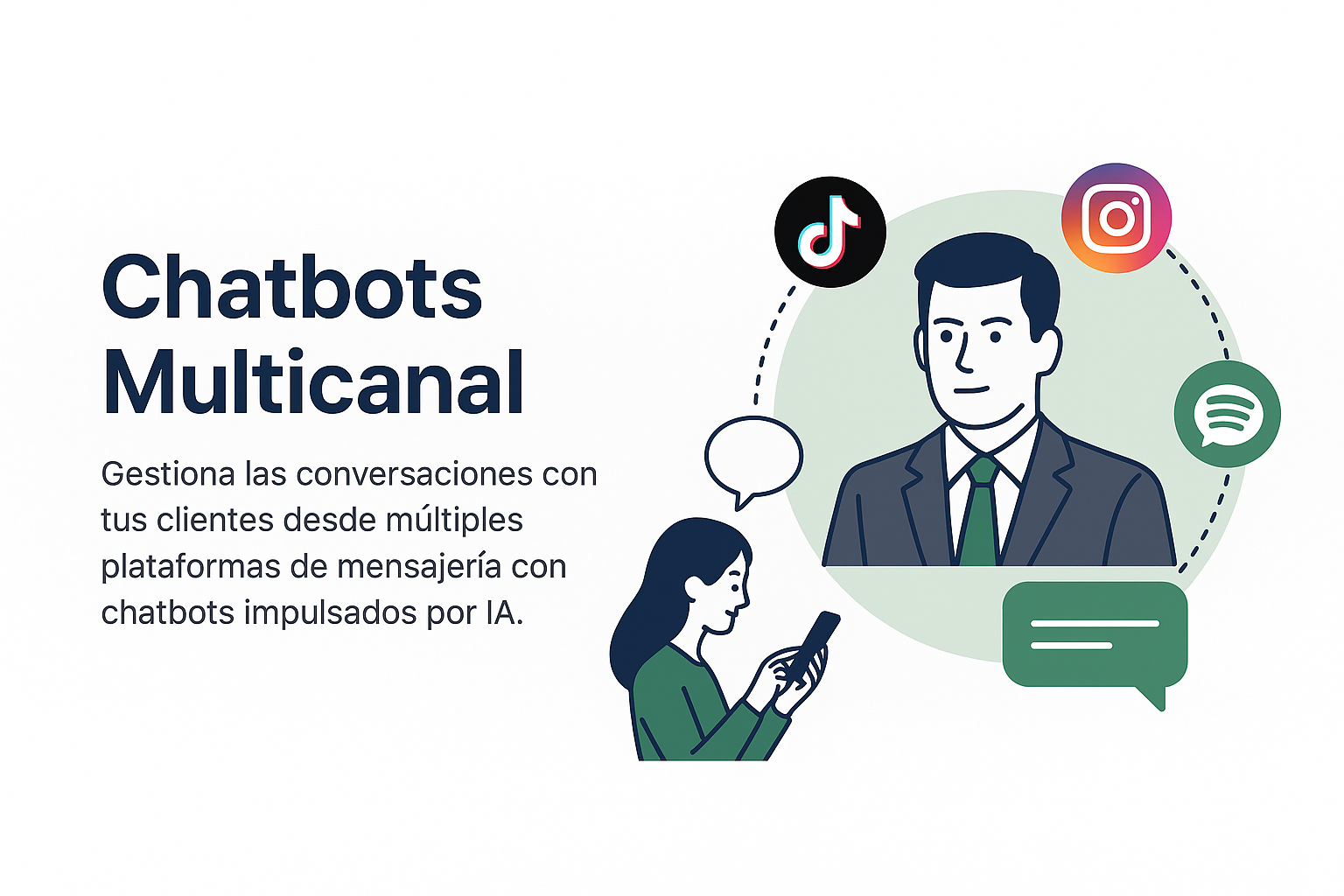 Chatbots que conectan: Más allá de las respuestas automáticas